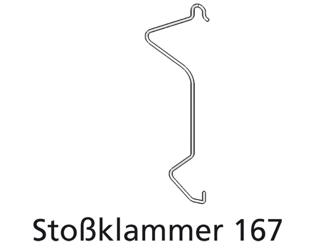PENTAFLEX Stossklammer 167