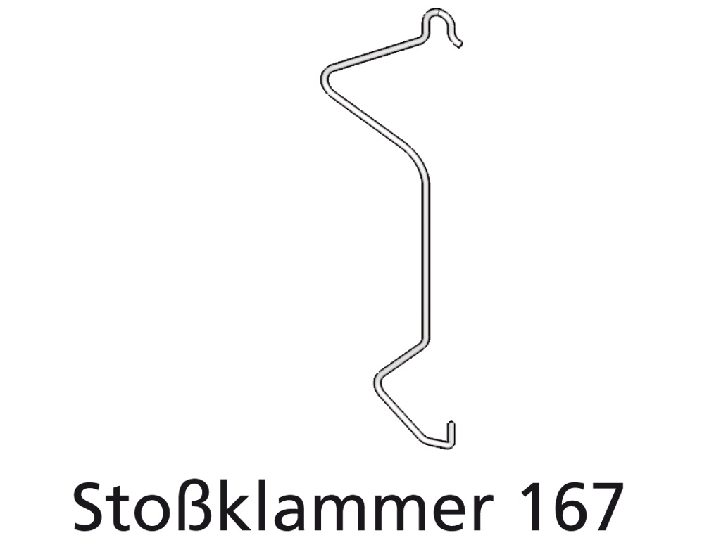 PENTAFLEX Stossklammer 167