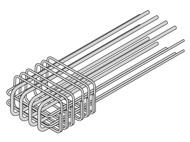 Bewehrungskorb für SINTON X1