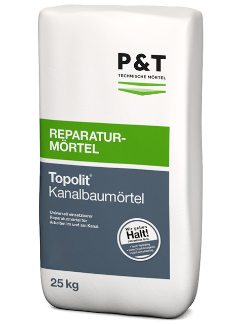 TOPOLIT KBM 25kg Kanalbaumörtel 0-2mm