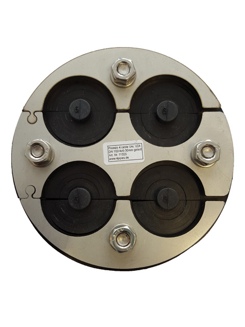 PRESSIO 4CABLES UNIV V2A, KB 100/4X6-30mm