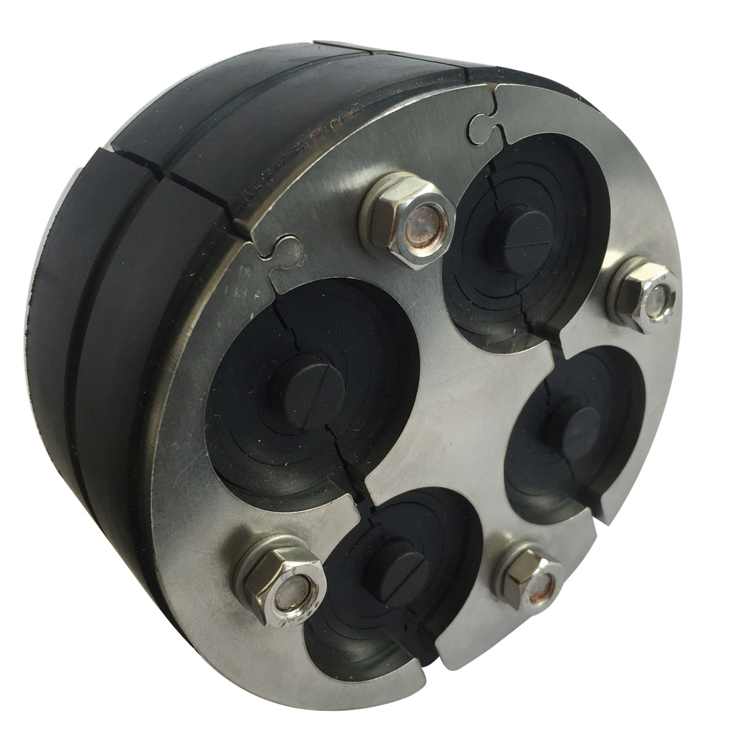 PRESSIO 4CABLES UNIV V2A, KB 100/4X6-30mm