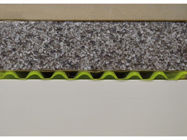 DRAINTEC-8 Drainagematte 1X15m rot mit Geotextilfaser