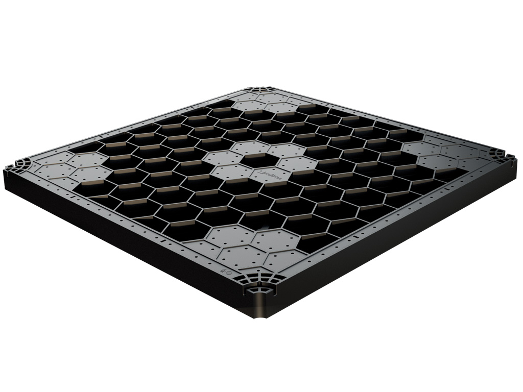 SUPATRAY Bruchschutz Platte UPTEC 598X598MM