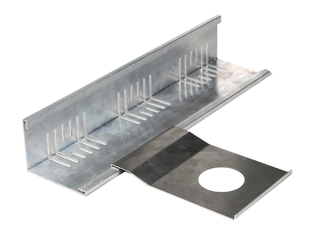 Halteprofil für Kiesleisten