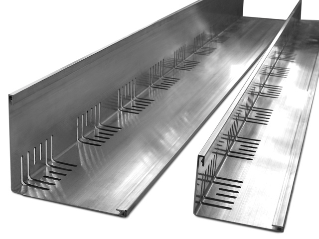 Zinco Kiesleiste 2m KL 100/120