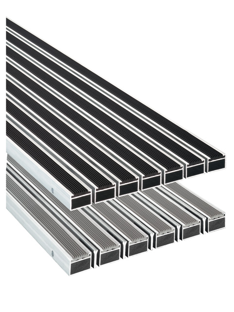 HAGO-Matte COMBI- STRIP 60X40 cm grau