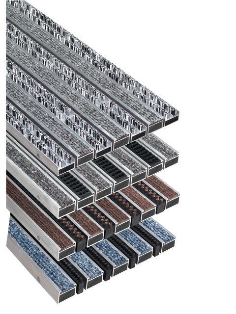 HAGO-Matte COMBICL. BRUSH 60x40 cm schwarz