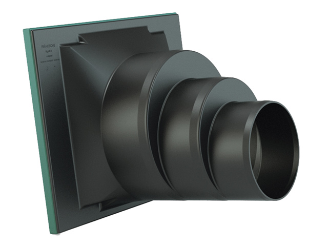 Rigofill ST-S Seitenwandgitter kurz f.Halbblock, Schwarz