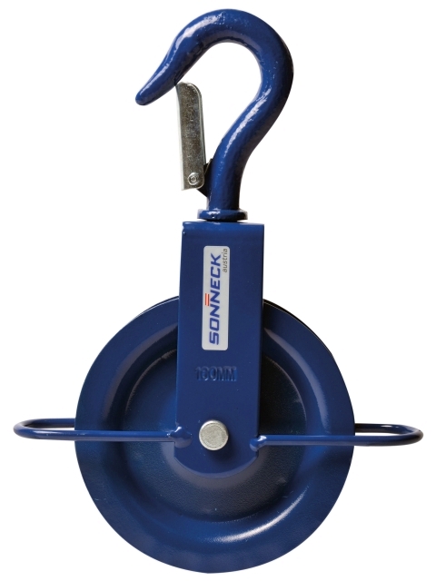 Baurolle 160mm mit Sicherheits haken