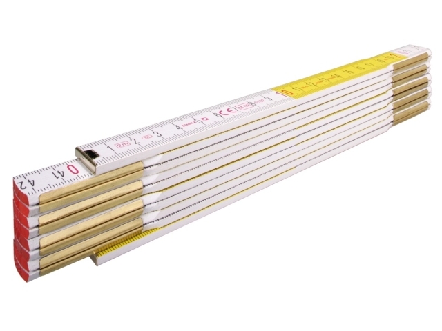 Holzgliedermaßstab Type 617 w/g 2m