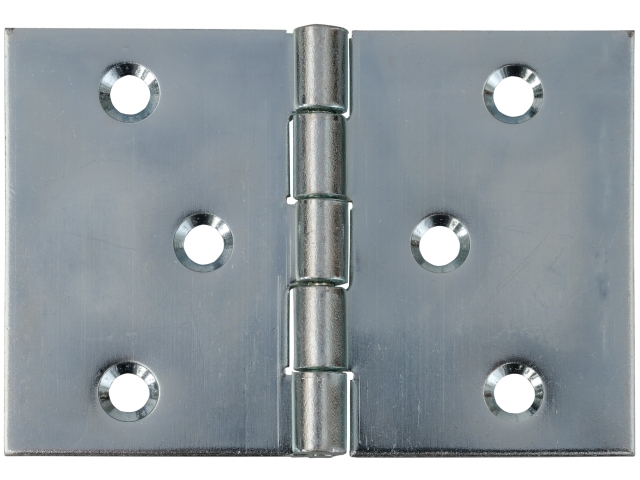 Gerolltes breites Scharnier 75 x 50 x 1,4, verzinkt