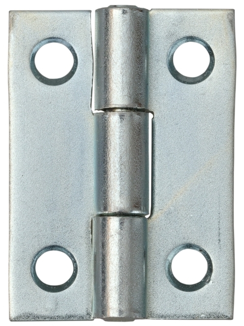 Gerolltes schmales Scharnier 41 x 80 x 1,4, verzinkt