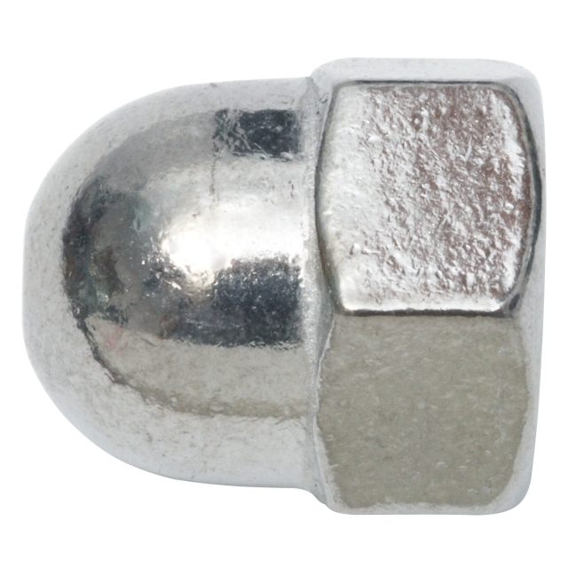 Hutmutter hohe Form, Edelstahl A2, DIN 1587