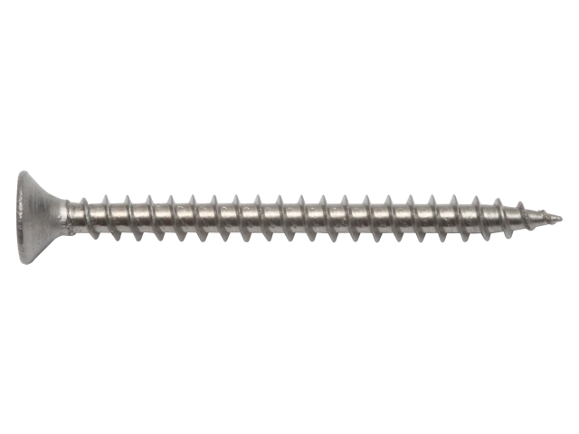 Spanplattenschraube Senkkopf, Vollgewinde, Edelstahl A2