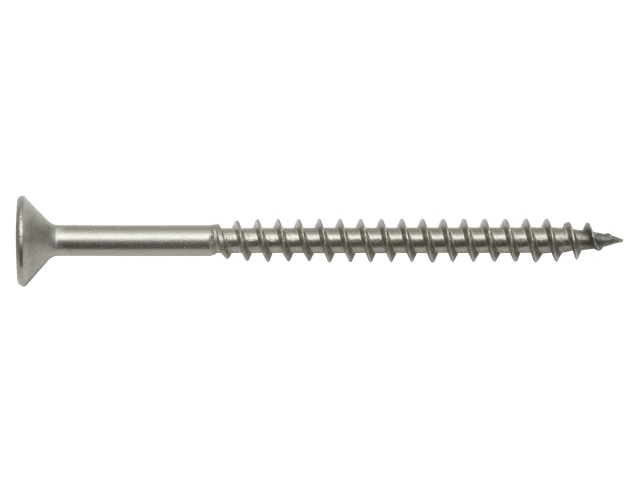 Spanplattenschraube Senkkopf, Teilgewinde, Edelstahl A2