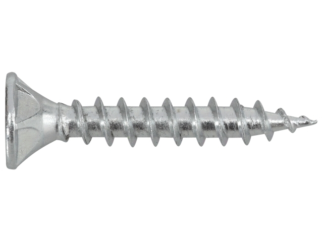 HOX Profiholzschraube Senkkopf mit Bit, Vollgewinde, verzinkt