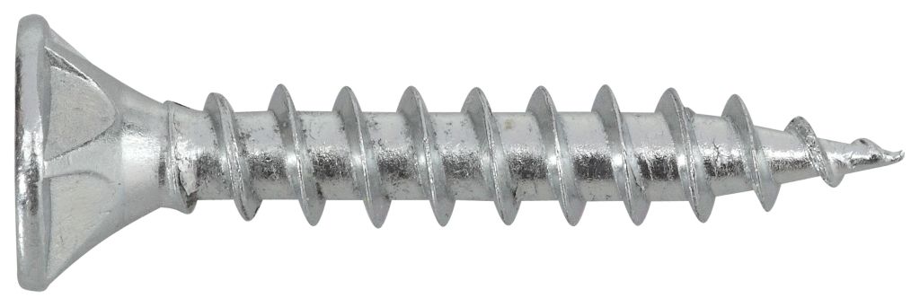 HOX Profiholzschraube Senkkopf mit Bit, Vollgewinde, verzinkt