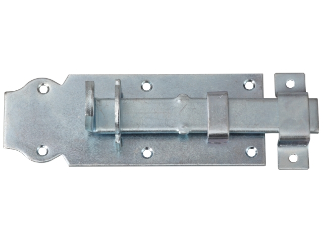 Schlossriegel gerade mit Schlaufe 140 mm, verzinkt