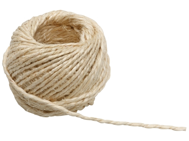 Kordel 1,8 mm, Sisal, natur