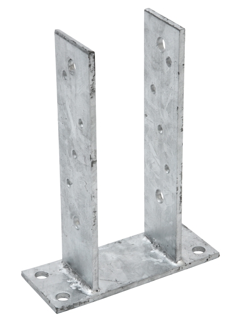 Stützenschuh aufschraubbar 91 x 50 x 200 x 4, verzinkt