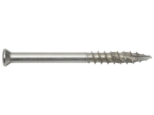 Terrassenschraube mit Bit ttap 25, Edelstahl A2