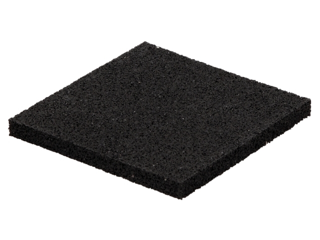 Uni-Matte für Unterkonstruktion 90 x 90 x 8, Gummigranulat gebunden mit PUR