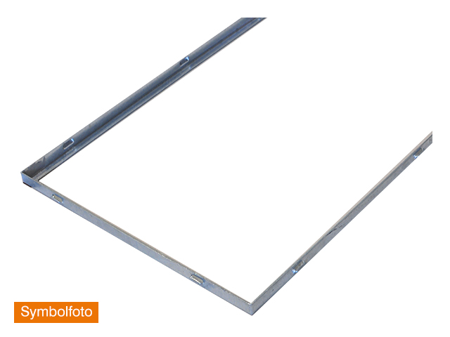 Rahmen für Normrost, 300x300x25 sendzimierverzinkt