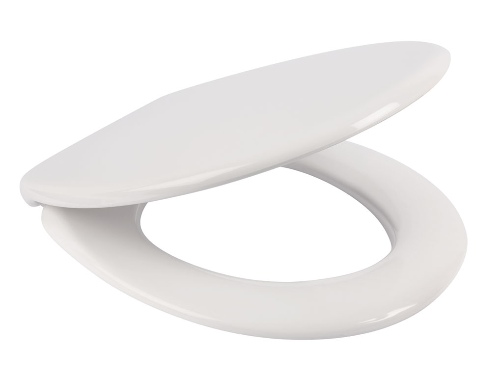 WC-Sitz Madrid weiß mit Soft-Schließ-Komfor und Take Off