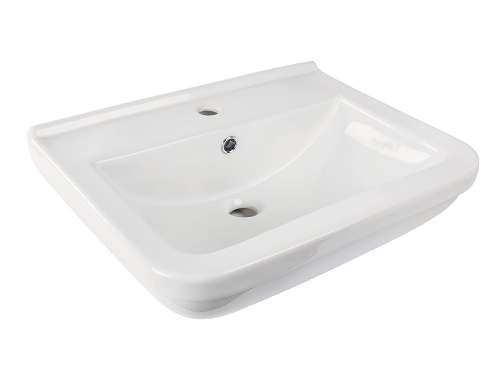 Quadra Waschtisch 58cm clean weiß