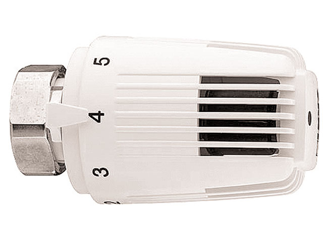 Thermostatkopf Herz weiß M28x1,5