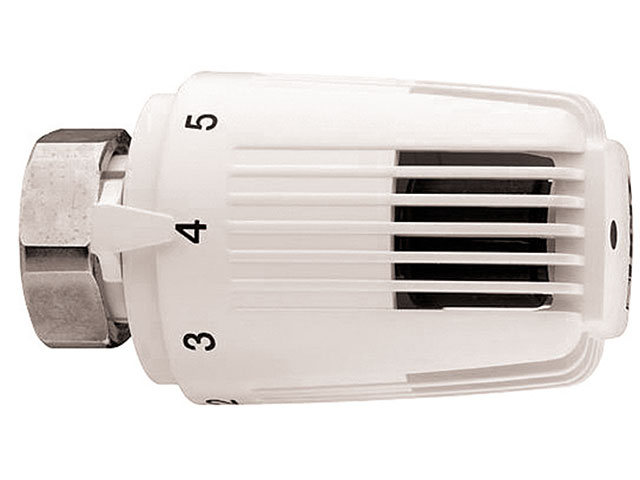 Thermostatkopf Herz weiß M30x1,5