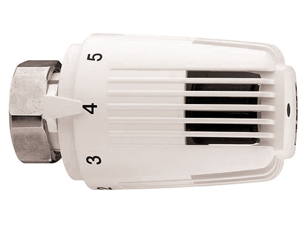 Thermostatkopf Herz weiß M30x1,5