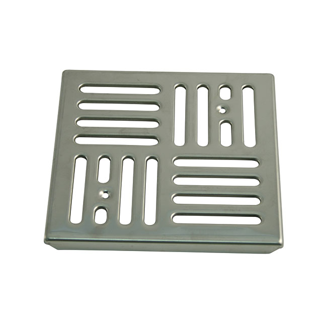 Edelstahlrost für Bad- und Kellerabläufe