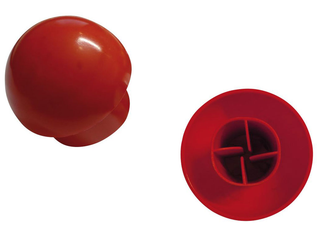 Haberkorn Schutzkappe Rot PVC 6-18mm 250STK/SA Kein Fallschutz