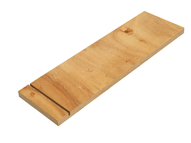 Holztraverse mit Nut 6x8mm Kiefer