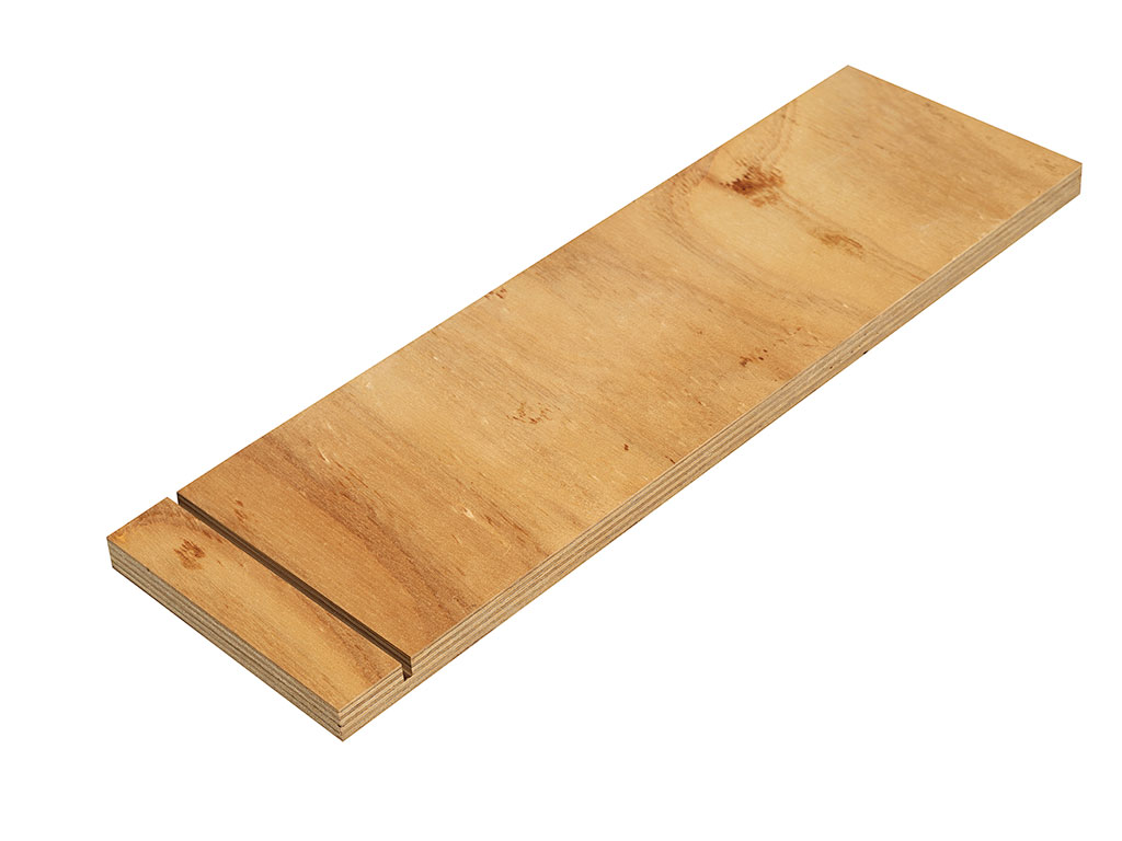 Holztraverse mit Nut 6x8mm Kiefer