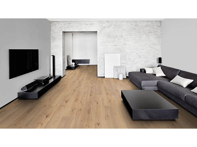 Laminatboden EW 1-Stab eiche natur Purus 1380x193x8mm