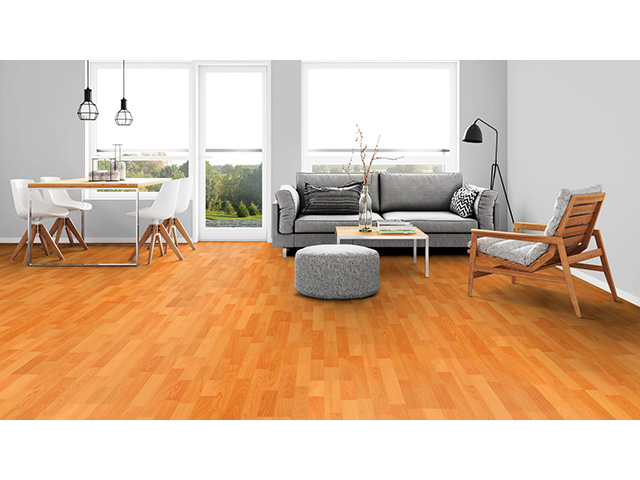 Laminatboden Prowood 3-Stab buche 1380x193x8mm