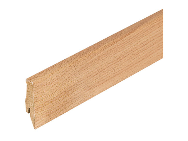Sockelleiste EW KTEX1 Eiche natur 2400x19x58mm