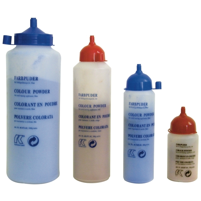 Farbpuder Flasche