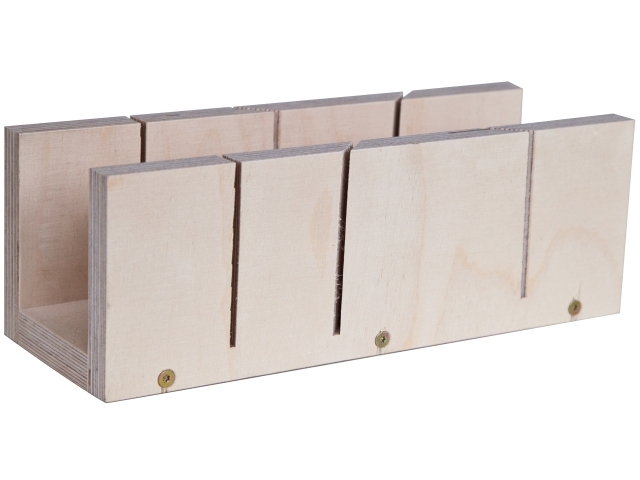 Schneid- /Gehrungslade 245x90x90mm aus Holz