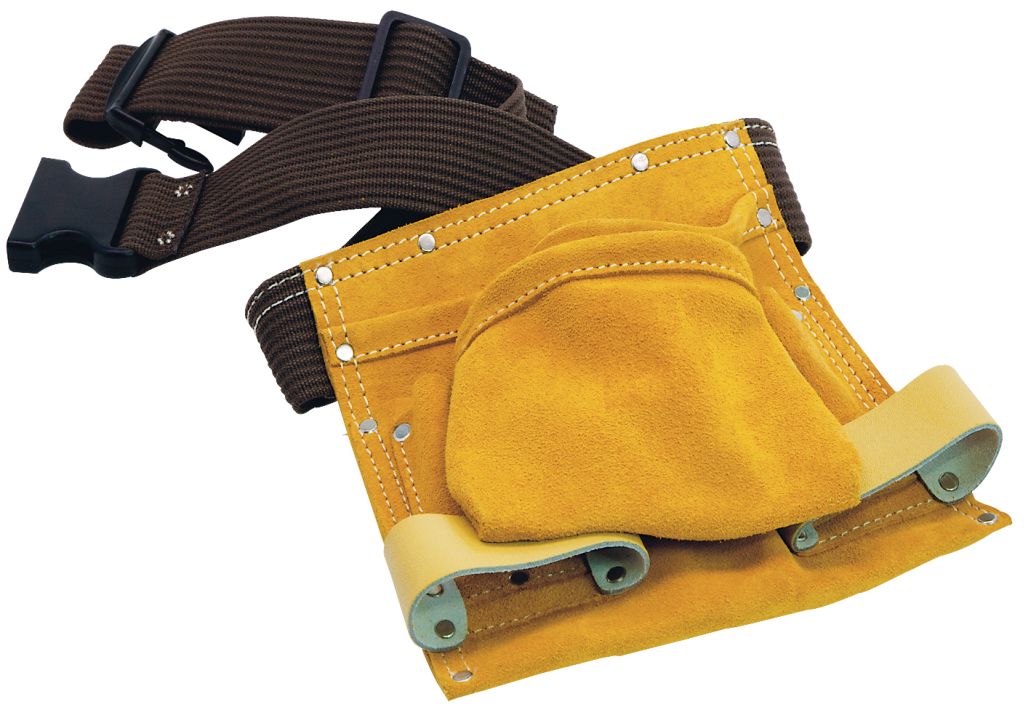 Nageltasche mit 2 Taschen und 2 Hammerschlaufen 230x240mm