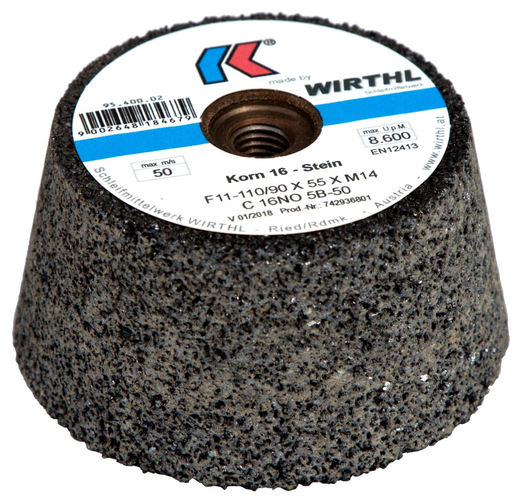 Topfscheibe 110/90x55xZBM14, konisch