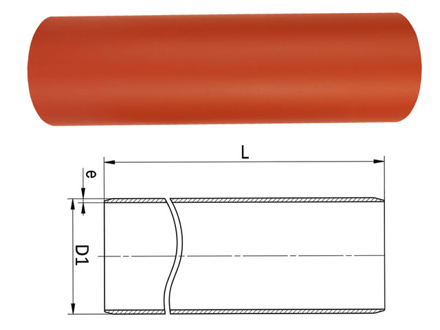 Wavin Acaro PP SN 12 Passlänge ohne Muffe
