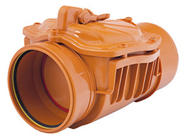 Rückstausicherung PP einfachverschluss Typ1