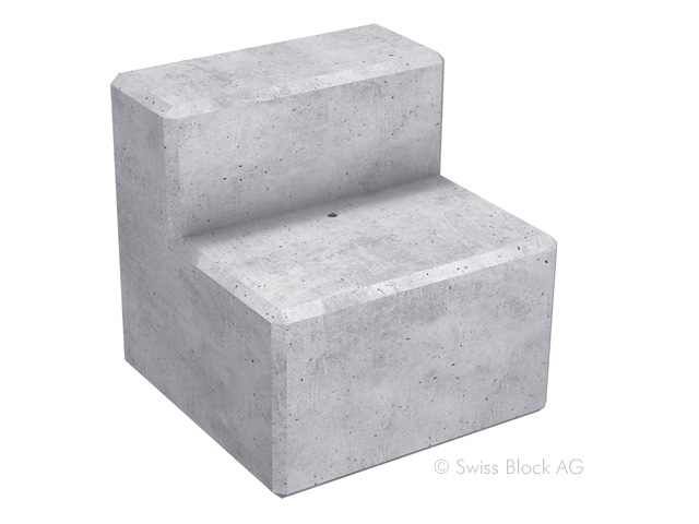 SwissBlock®- Mauerkopf-Block