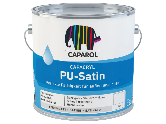 Capacryl mix PU-Satin, bunt