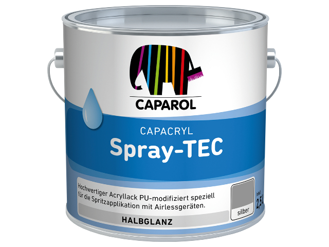 Capacryl Spray-TEC Silber, ca. RAL 9006
