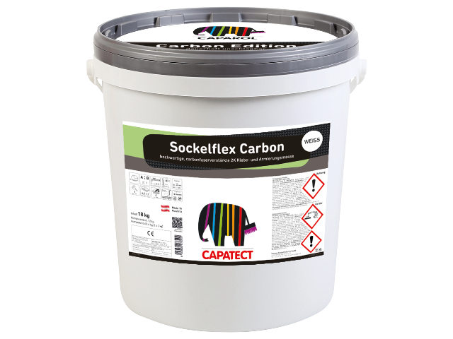 Capatect Sockelflex Carbon weiß